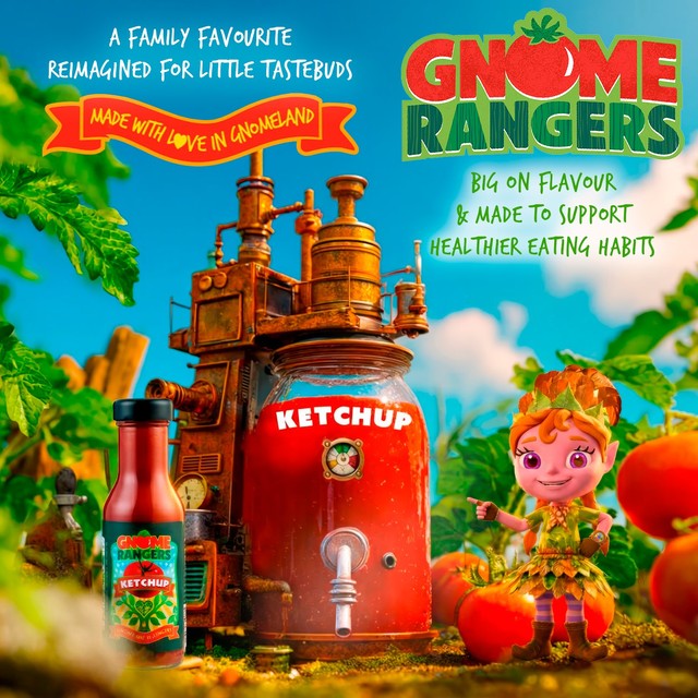 Gnome Rangers tomato ketchup, UK version