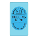 M&S pudding rice 500g, imported from the UK
