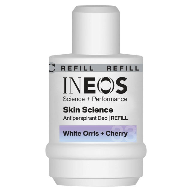 INEOS White Orris Cherry Roll On Deodorant Refill 50ml, UK version
