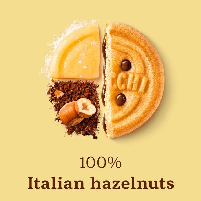 Barilla Baiocchi hazelnut cocoa biscuits 260g, imported from the UK