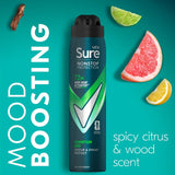 Sure Quantum Dry antiperspirant deodorant spray 250ml (British brand)