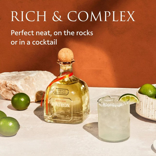 Patron Reposado Tequila 70cl, imported from the UK