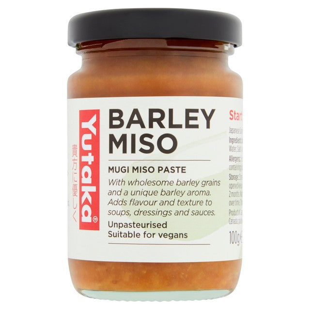 Yutaka barley miso paste 100g jar (British brand)