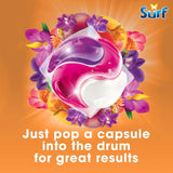 Surf Passion Bloom laundry detergent capsules 26 washes (British brand)