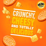 Jacob's Mini Cheddars Original cheese snack biscuits 6 pack, UK version
