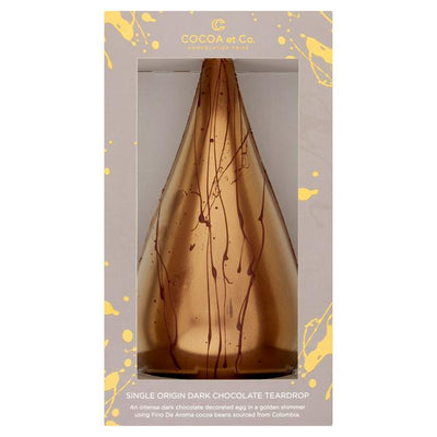 Sainsburys Cocoa et Co Single Origin Dark Chocolate Teardrop 220g- Buy online at McGrocer