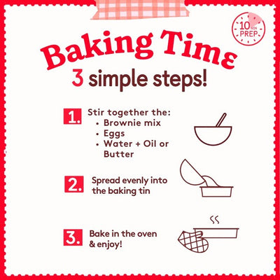M&S Betty Crocker Delights Gooey Salted Caramel Brownie Mix 430 جرام - اشترِ عبر الإنترنت من McGrocer