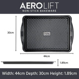 Prestige Aerolift Baking Tray 44x30cm, imported from the UK