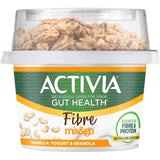 Activia vanilla and granola yogurt breakfast pot 165g - British product