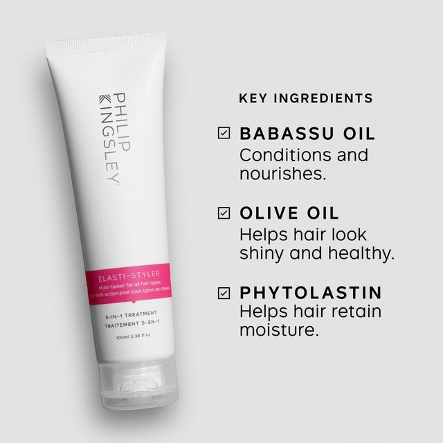 Philip Kingsley Elasti-Styler 5-in-1 Treatment hair serum 100ml, imported from the UK