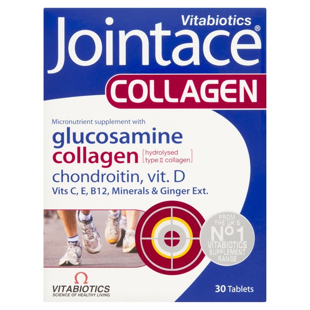 Vitabiotics Jointace Collagen Glucosamine Chondriotin Vitamin D Tablets 30 tablets, UK version