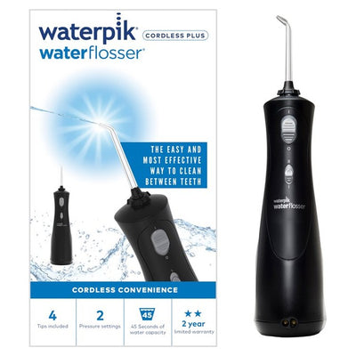 Waterpik Cordless Plus Black Portable Oral Cleanser 210mL