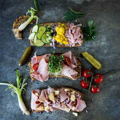 Houghton Hams Jambon Wiltshire tranché viande salée britannique 110g