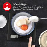 Salter Arc electronic kitchen scale black 490g (British brand)