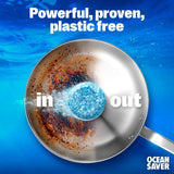 OceanSaver plastic free eco dishwasher tablets 100 pack (British brand)