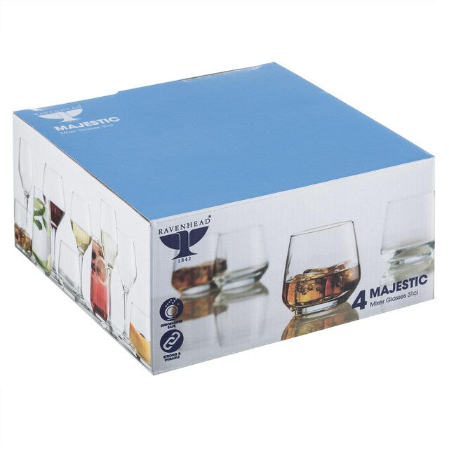 Ravenhead Majestic Mixer Glasses Set 310ml, imported from the UK