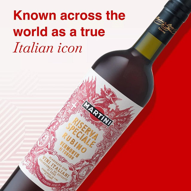 Martini Riserva Speciale Rubino vermouth 75cl, imported from the UK