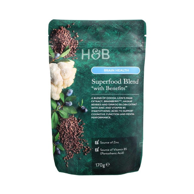 Holland & Barrett Brain Health Superfood Powder 150g, UK version