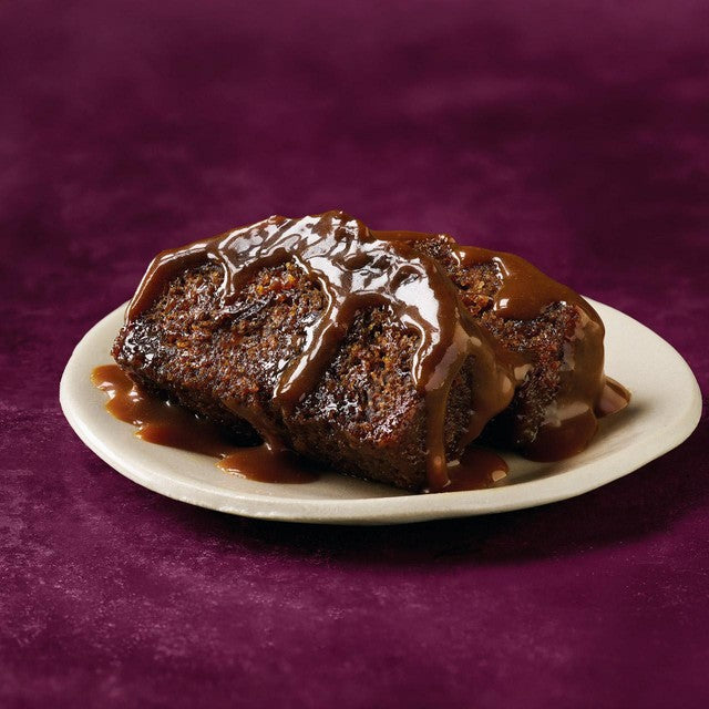 M&S sticky toffee pudding gluten free dessert, UK version