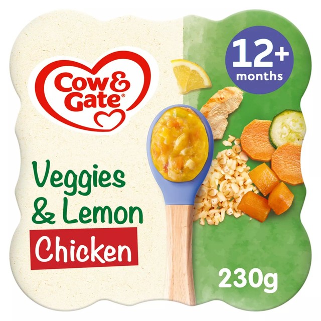 Cow & Gate lemon chicken & vegetables baby food meal 230g - British product