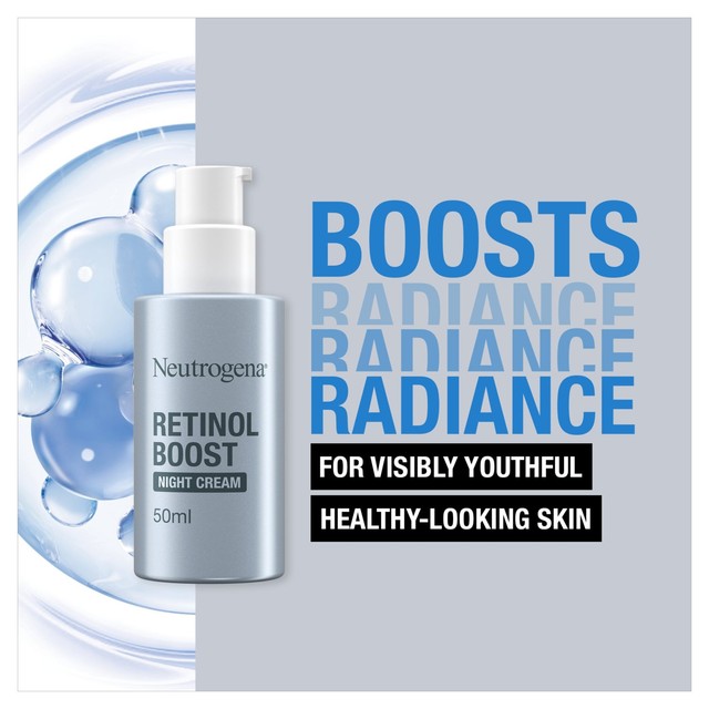 Neutrogena retinol boost night cream, imported from the UK