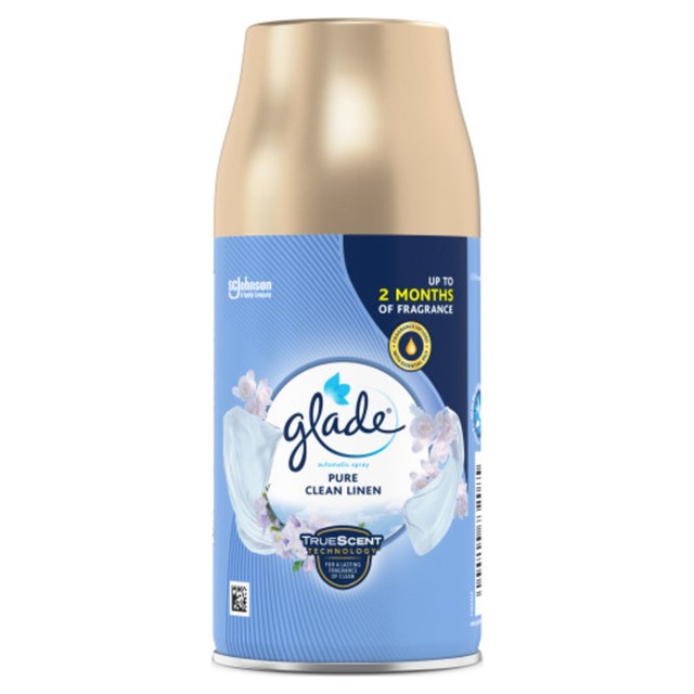 Glade Clean Linen automatic air freshener refill 269ml, UK version