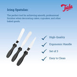 Tala 3 Icing Spatulas set of 3 for baking (British brand)