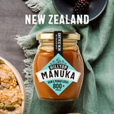 Hilltop Honey Manuka MGO800+ honey 225g, UK version