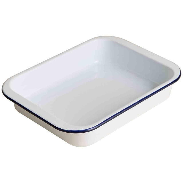 M&S enamel roaster dark blue 29cm (British brand)