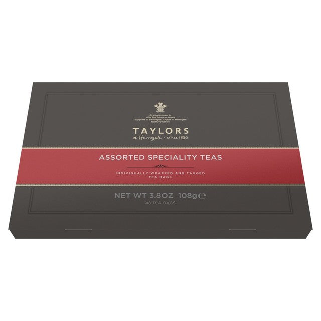 Taylors assorted speciality tea selection pack 48 teabags (British brand)