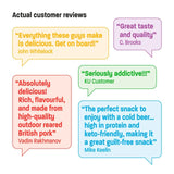 Serious Pig Classic Salami Snacks 30g (British brand)