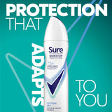 Sure women's cotton dry anti-perspirant spray 150ml (British brand)