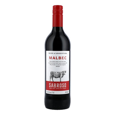 M&S M&S Malbec Red Wine 75cl- Buy online at McGrocer
