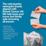 The Lab Co. soothing laundry detergent strips 64 pack (British brand)