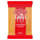 Laila ground turmeric powder 100g bag, UK version