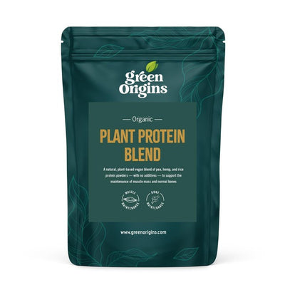 M&S Green Origins Organic Plant Protein Blend with Rice, Pea, Hemp Plant Protein Powder 250g- Buy online at McGrocer