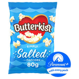 Butterkist simply salted popcorn 80g - British product