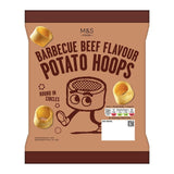 M&S barbecue beef flavour potato hoops 45g, UK version