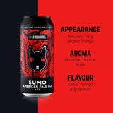 Mad Squirrel Sumo American Pale Ale 440ml, imported from the UK