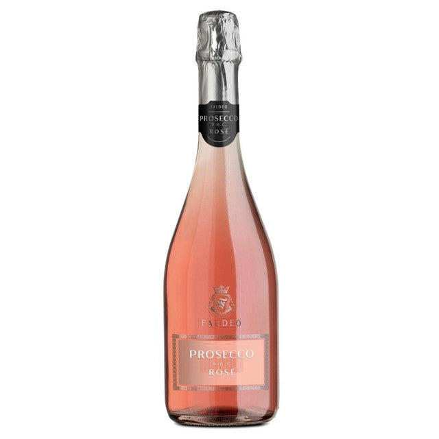 Faldeo Prosecco Rosé sparkling wine 75cl - British product