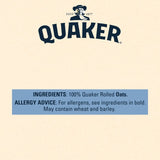Quaker porridge oats 3kg imported from the UK