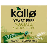 Kallo Yeast Free Vegetable Stock Cubes 6 x 11g, UK version