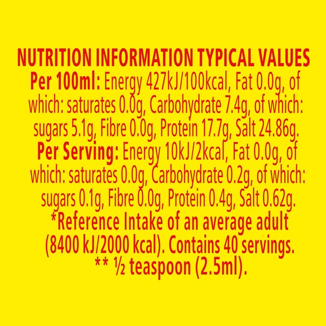 Maggi liquid seasoning 100ml, imported from the UK