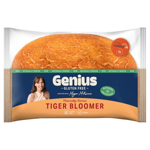Genius Gluten Free Tiger Bloomer bread 400g, UK version