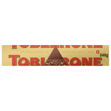 Toblerone milk chocolate bar with honey and almond nougat 340g (British brand)