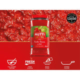 Mutti Tomato & Basil Pasta Sauce 400g, imported from the UK