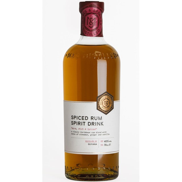 M&S Spiced Rum Spirit Drink 700ml, imported from the UK