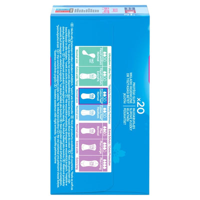 Carefree Cotton Fresh Duftende Atmungsaktive Slipeinlagen einzeln verpackt