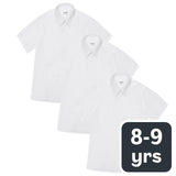 M&S girls school blouse white size 8-9 years, imported from the UK