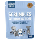 Scrumbles Postbiotic Nibbles dog treats 100g (British brand)